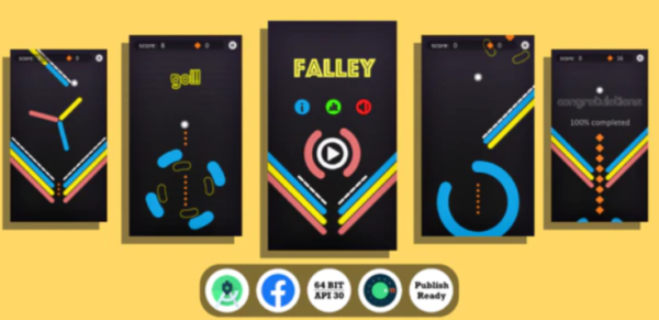 Falley (Android Studio+Facebook Ads+Inapp+Leaderboard+ready to publish)