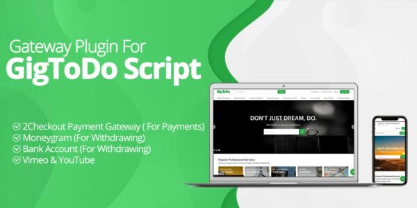 Gateway Plugin For GigToDo Script 1.2