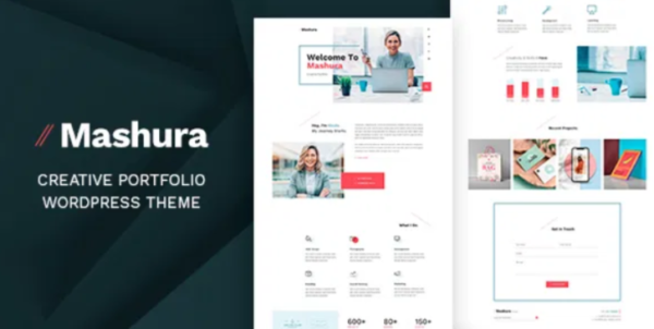 Mashura – Personal WordPress Theme