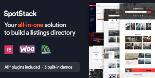 SpotStack – Directory & Listing WordPress Theme