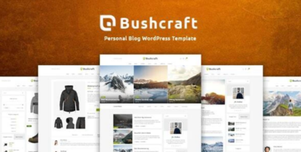 Bushcraft – Personal Blog WordPress Theme