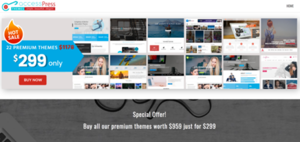 AccessPress 22 Premium WordPress Theme Bundle (June 17)