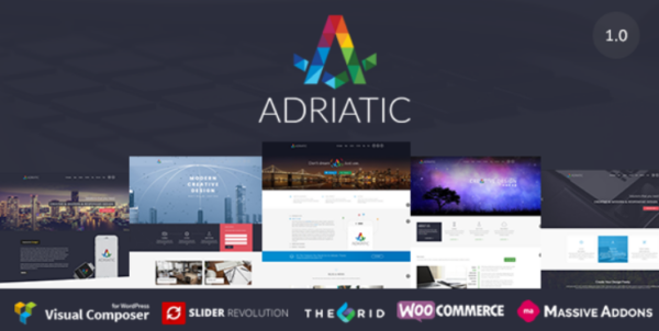 Adriatic – Responsive Multi-Purpose WordPress Themes