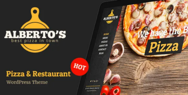 Albertos – Restaurant, Pizza & Fast Food WordPress Theme