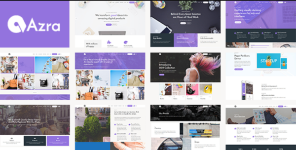 Azra – Creative Multi-Functional WordPress Themes