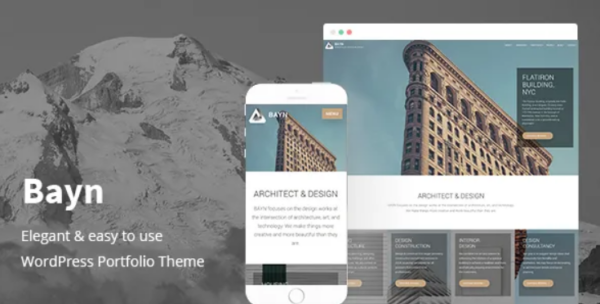 Bayn – WordPress Business Portfolio Theme