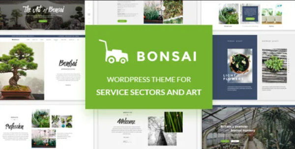 Bonsai – WordPress Theme for Service, Creative and Art Agency