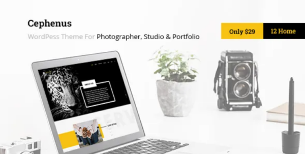 Cephenus – Photography, Portfolio & Gallery WordPress Theme