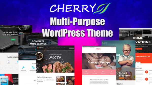 Cherry – Multi Purpose WordPress Theme