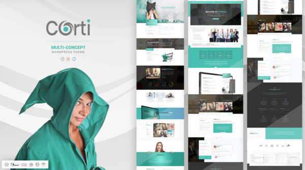 Corti Multi-Concept WordPress Theme