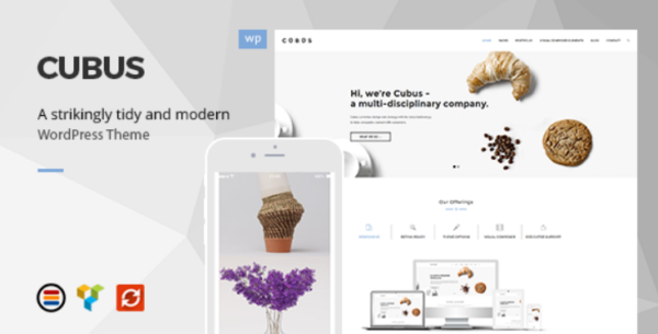 Cubus – Responsive Business WordPress Theme