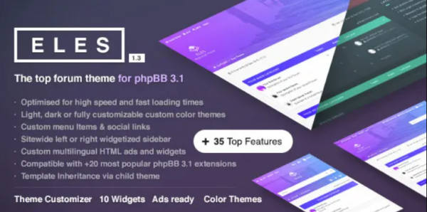 Eles v2.1.1 – Responsive phpBB 3.1 Theme