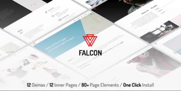 Falcon – Clean & Minimal Multi-Purpose WordPress Theme