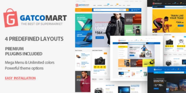 Gatcomart – Multipurpose WooCommerce WordPress Theme