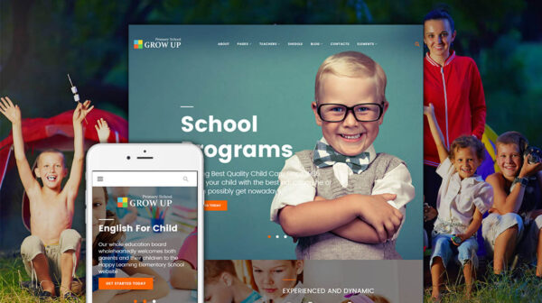 Grow Up – Education WordPress Theme