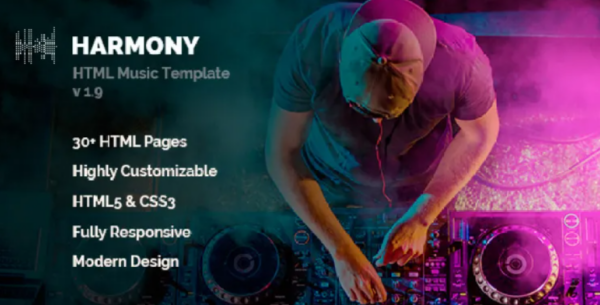 Harmony Music v2.0 Music Template