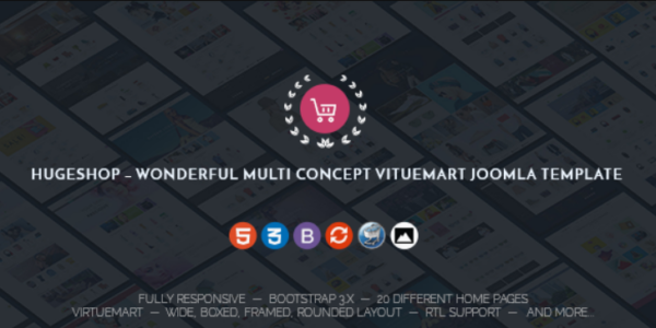 HugeShop Multipurpose Joomla Template