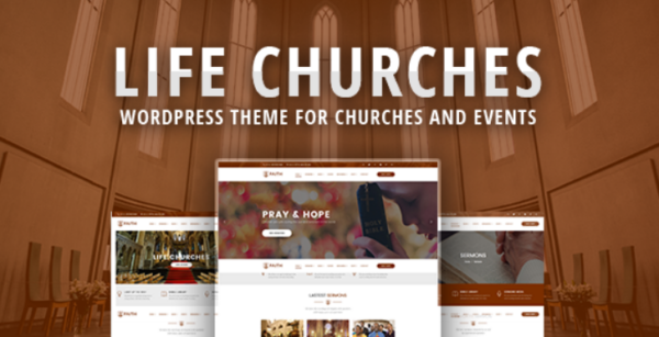 Life Churches v1.0.1 WordPress Theme for Churches and Events