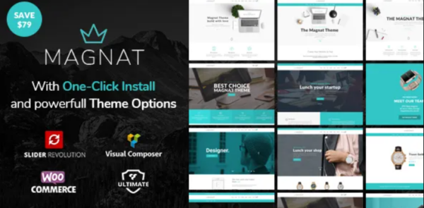 Magnat – Responsive Multi-Purpose WordPress Theme