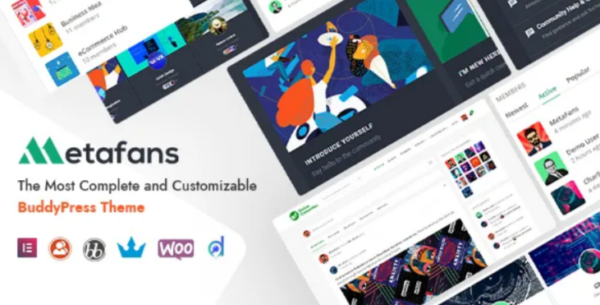 MetaFans – Community & Social Network BuddyPress Theme 3.4