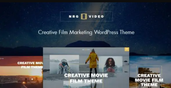 NRGVideo – Movie Film Marketing WordPress Theme