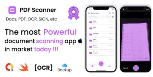 PDF Scanner – A Premium iOS document Scanner