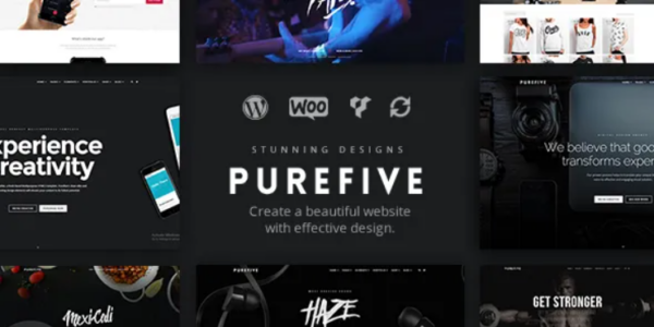 Purefive – Multipurpose, Multiconcept WordPress Theme