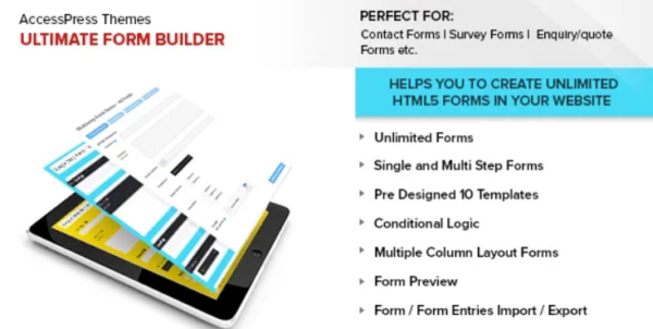 Ultimate Form Builder v1.1.2 WordPress Plugin