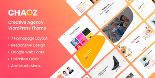 Chaoz v1.6 Creative Portfolio WordPress Theme For Agency