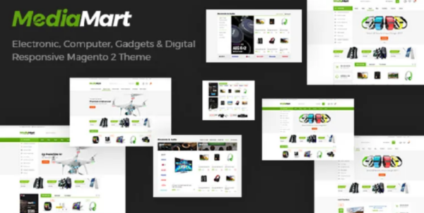 MediaMart v1.0.2 SuperMarket Electronic, Computer, Gadgets Magento Theme