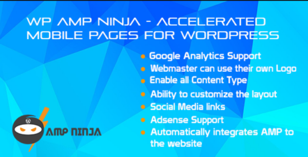 WP AMP Ninja v2.5 Accelerated Mobile Pages for WordPress