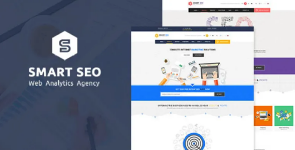 SMART SEO v1.3 Modern SEO & Marketing WordPress Theme