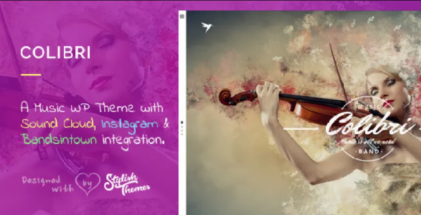 Colibri v1.3.7 WP Theme for Busy Musicians