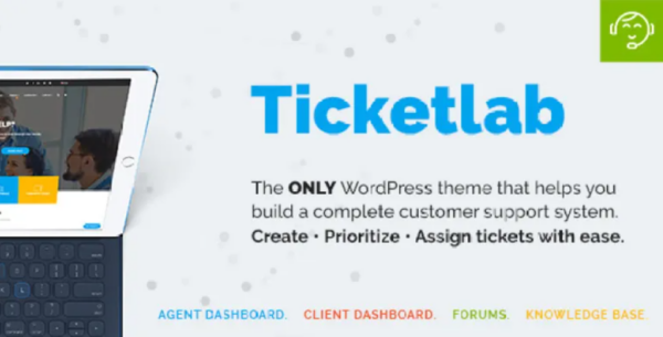 TicketLab v1.1.3 Knowledge Base | Ticketing | Support WordPress Theme