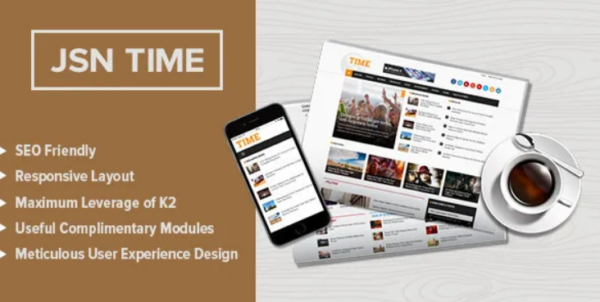 JSN Time Pro v1.2.1 – Crucial UX News Template for Joomla