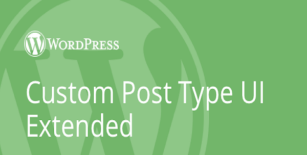 Custom Post Type UI Extended v1.4.3 WordPress Plugin