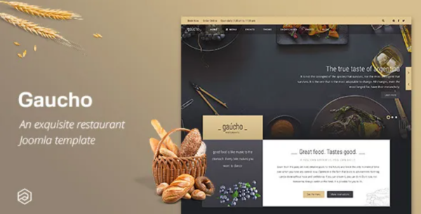 Gaucho – Cafe Bistro Responsive Restaurant Joomla Template