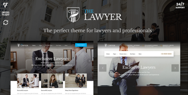 TheLawyer – Lawyer WordPress Theme for Lawyers, Attorneys & Law Firms