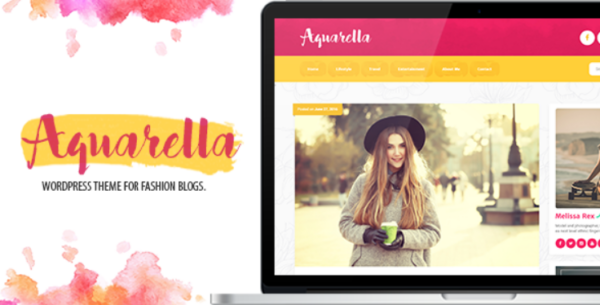 Aquarella – Lifestyle Theme for Digital Influencers, Bloggers & Travelers