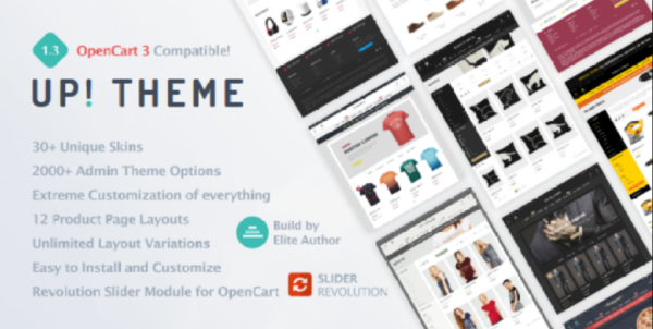 UP! – Multi-Purpose Responsive OpenCart 3 Theme