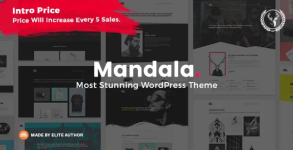 Mandala – Portfolio WordPress Theme Multi-Concept