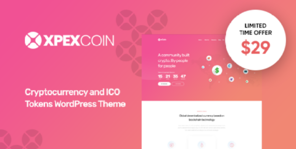 XPEXCoin – Powerful Bitcoin & Cryptocurrency WordPress Theme