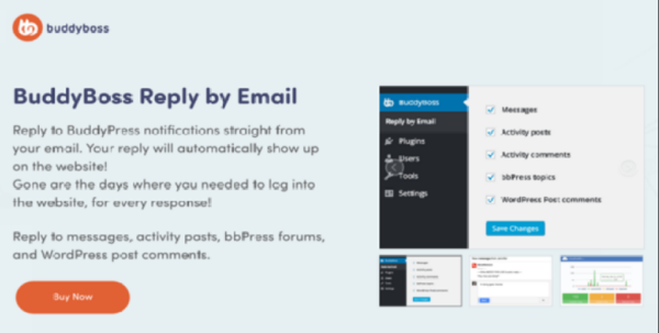 BuddyBoss Reply by Email