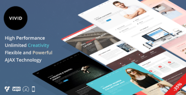 Vivid v1.0.1 Unique Multipurpose Theme For Creative Portfolio & Businesses