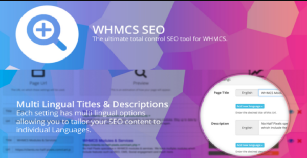 WHMCS SEO Number 1 SEO solution for WHMCS sites