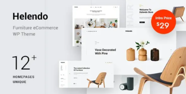 Helendo – Furniture eCommerce WordPress Theme