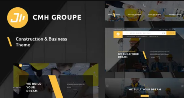 CMH Group – Building, Architects & Construction WordPress Theme