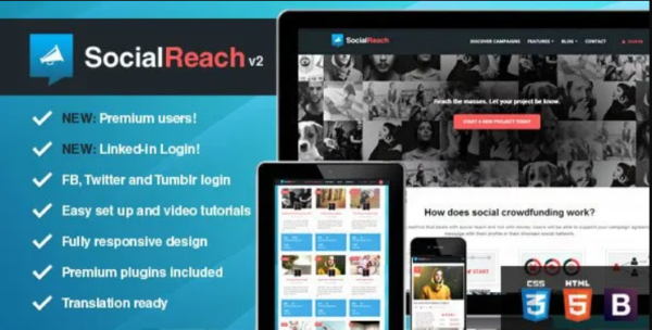 Social Reach v2.9 The Crowd-Speaking WordPress Theme