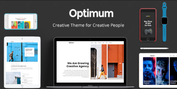 Optimum – Creative Theme for Creative People