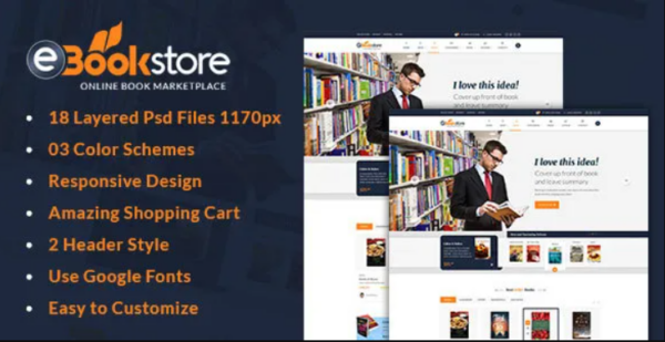 BookStore WP v2.7 Book Store WordPress Theme